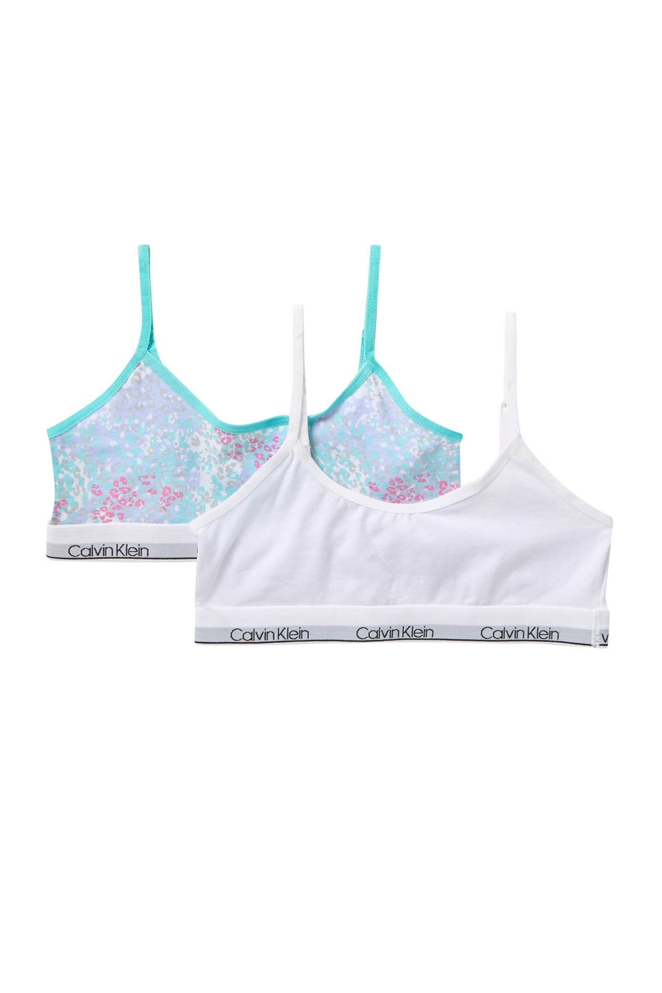 Calvin Klein Modern Crop Bras Pack of 2 Nordstrom Rack