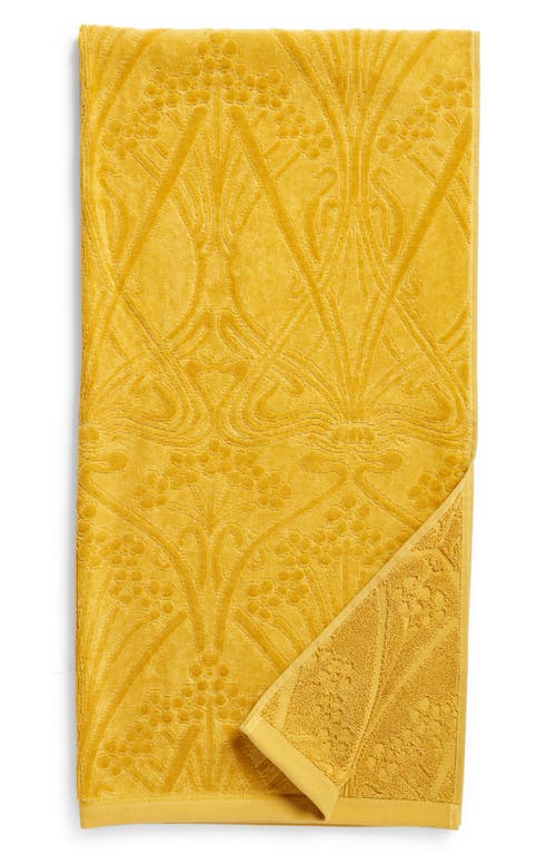 Liberty London Ianthe Bath Towel in Mustard at Nordstrom
