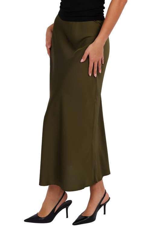 Petal And Pup Petal & Pup Nellie Satin Maxi Skirt In Black