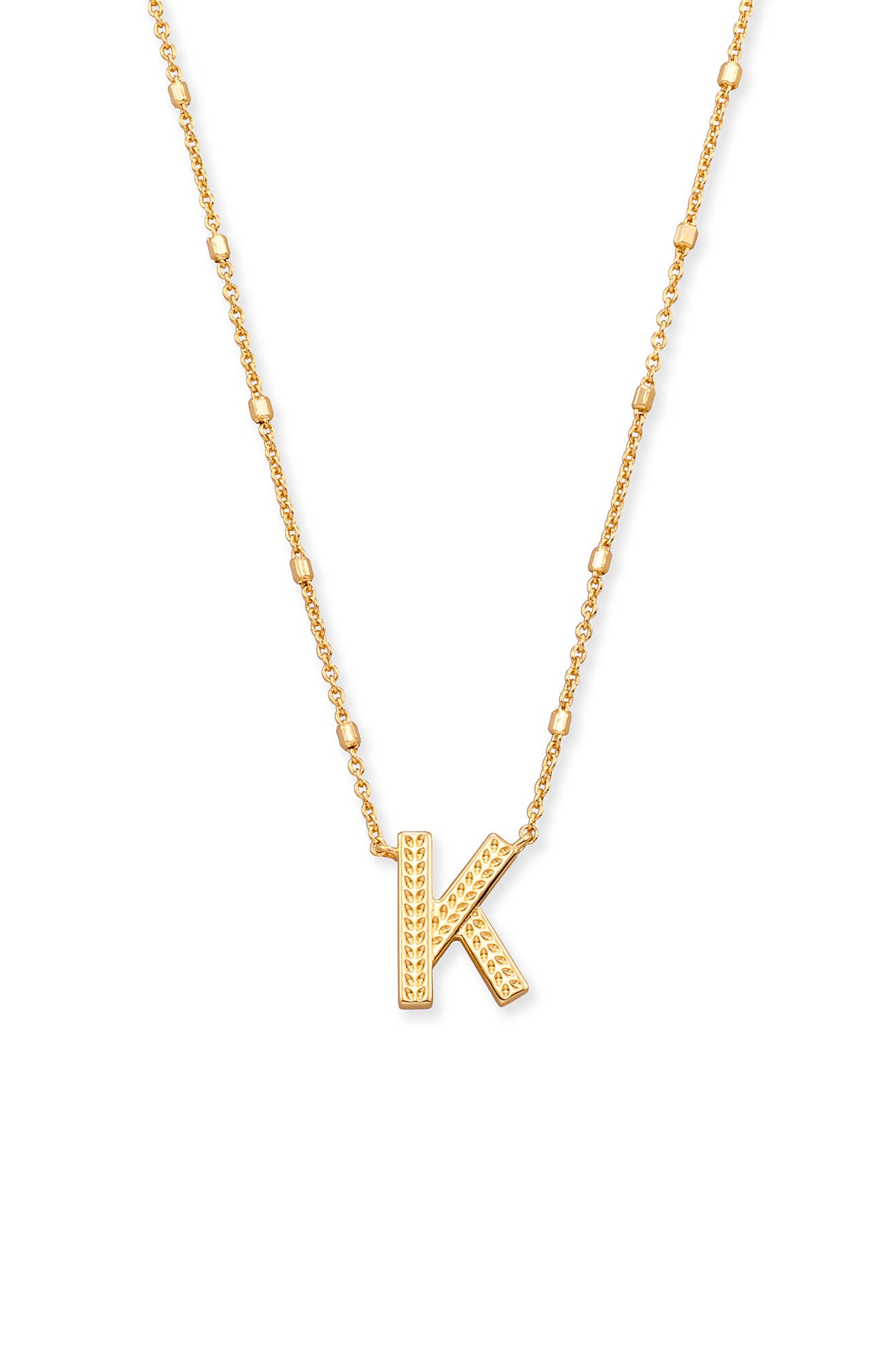 Kendra Scott Initial Pendant Necklace Nordstrom