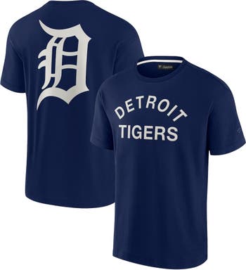 Fanatics Signature Unisex Fanatics Signature Navy Detroit Tigers Super Soft  Short Sleeve T-Shirt