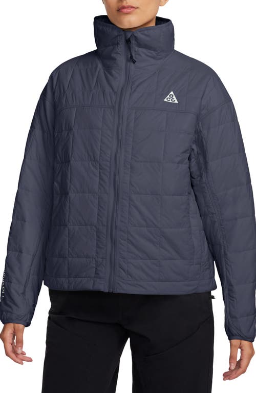 Nike Acg Therma-fit Adv Quilted Insulated Jacket In Blue