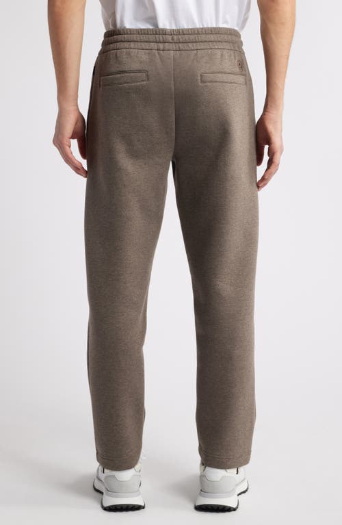 Shop Hugo Boss Boss Levette Cotton Blend Sweatpants In Dark Beige