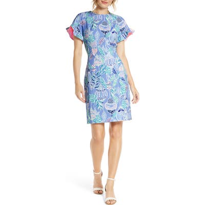 Lilly Pulitzer Kerstin Sheath Dress, Blue