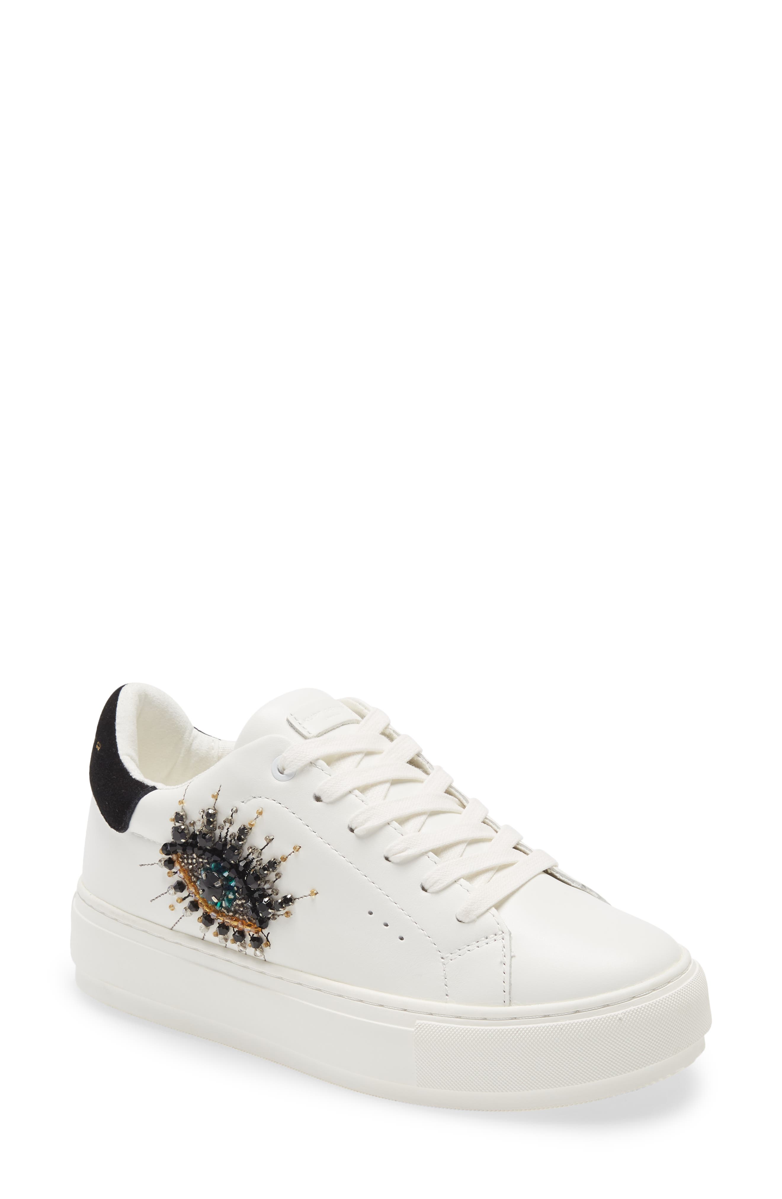 最大2000円引き マラソン期間 Kurt Geiger London レディース 女性用 シューズ 靴 スニーカー 運動靴 Laney Eye  Silver