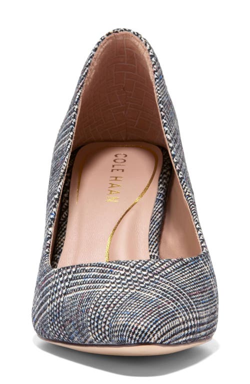 Shop Cole Haan Cassandra Pointed Toe Pump In Multi Plaid