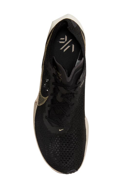 Shop Nike Vaporfly 3 Racing Shoe In Black/gold Grain/black
