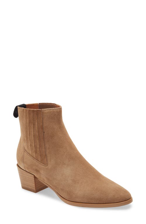 rag & bone ICONS Rover Chelsea Boot Camel Suede at Nordstrom,