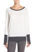 Alo Slouchy Long Sleeve Top | Nordstrom