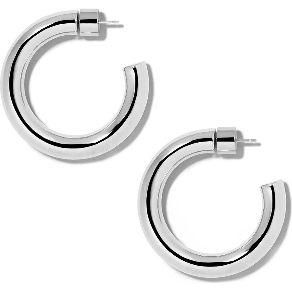 Jennifer Fisher Mini Samira Hoop Earrings In Silver
