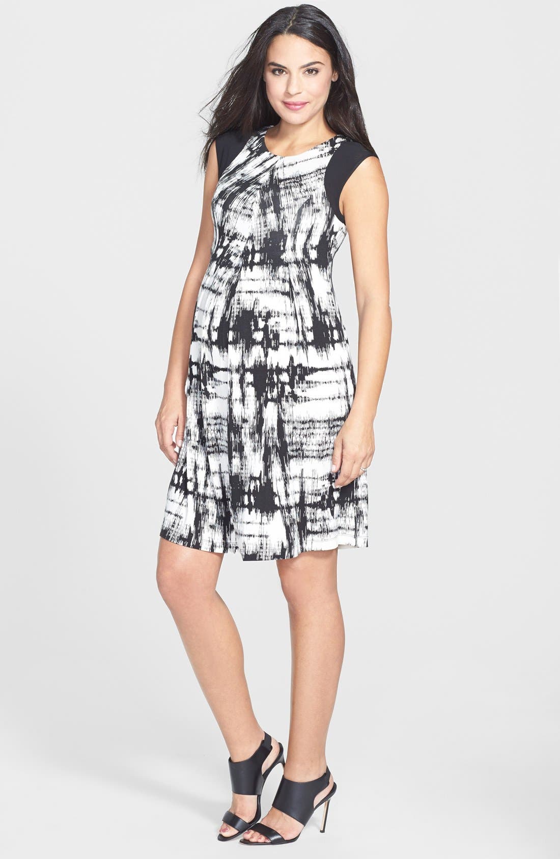 Tart Maternity 'Kaydence' Print Fit & Flare Maternity Dress Nordstrom