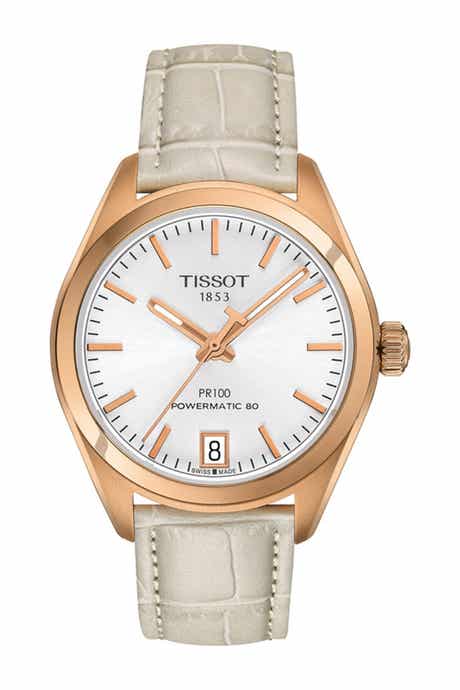 Tissot Women's Couturier Swiss Automatic Two-Tone Bracelet Watch 