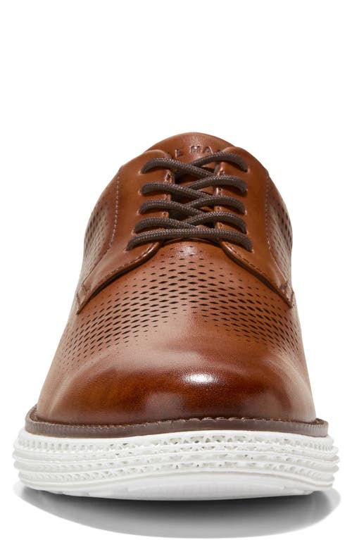 Shop Cole Haan Originalgrand 2.0 Derby In British Tan