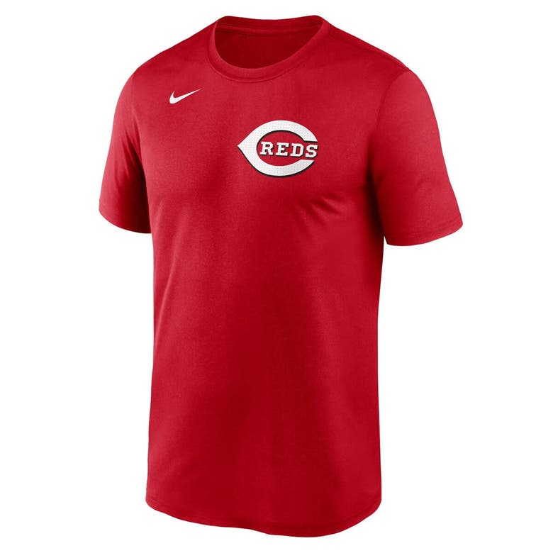 Shop Nike Red Cincinnati Reds Fuse Legend T-shirt