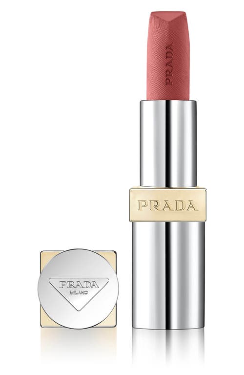 Prada Monochrome Hyper Matte Refillable Lipstick In B02 Quartz - Pink Nude