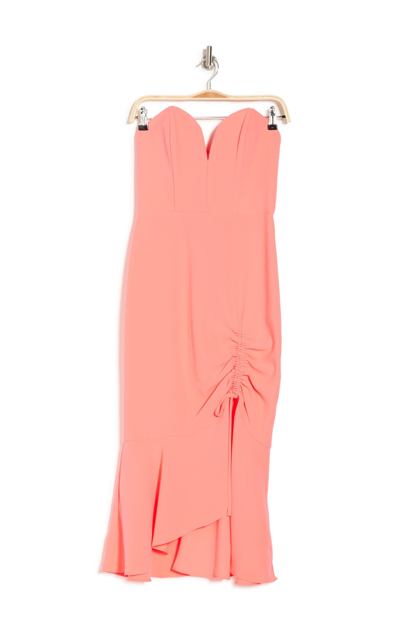 Amanda Uprichard Rayna Dress In Fluro Pink