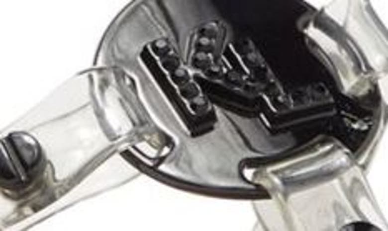 Karl Lagerfeld Wylda Clear Sandal In Smoke