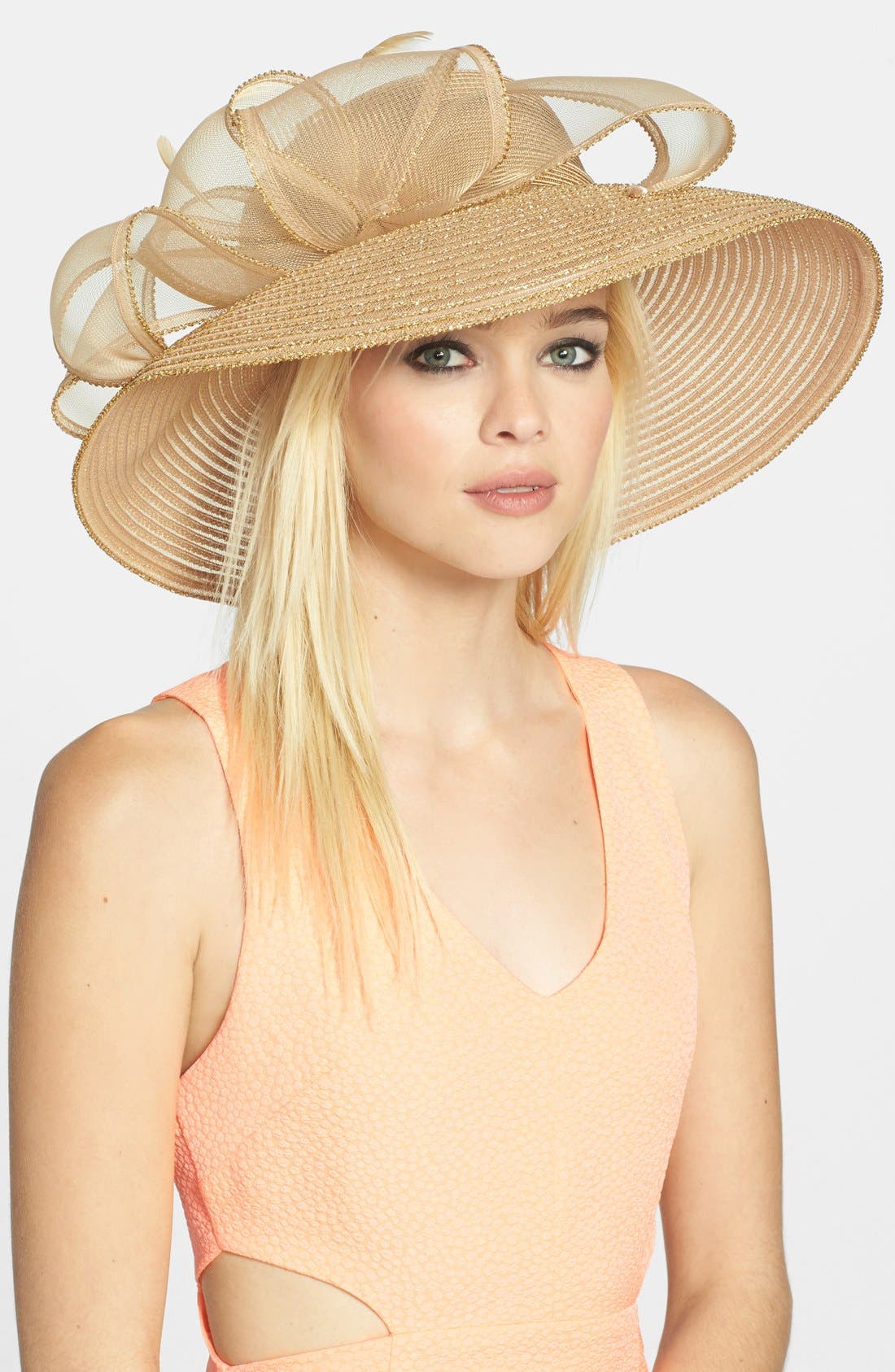 August Hat Bow Derby Hat Nordstrom