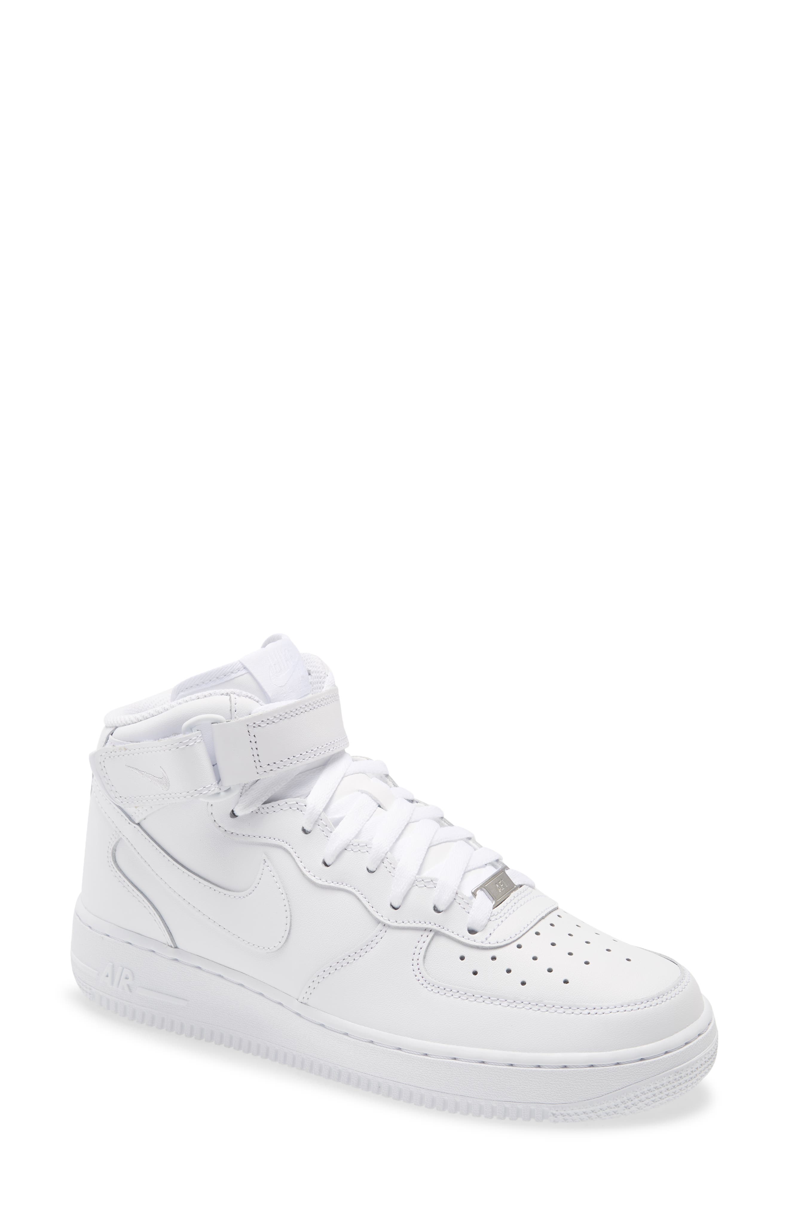 UPC 883412741231 product image for Men's Nike Air Force 1 Mid '07 Sneaker, Size 8 M - White | upcitemdb.com