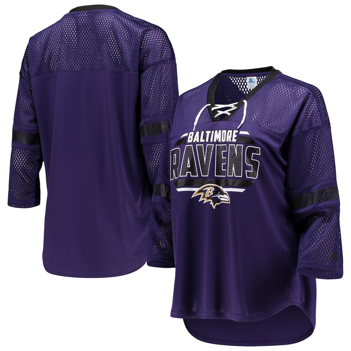 purple ravens shirt