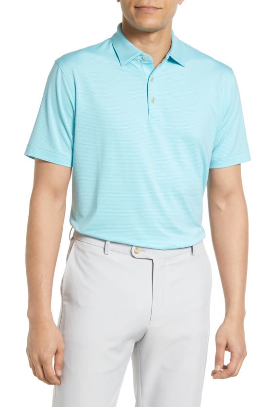 PETER MILLAR PETER MILLAR GREEN WM PHOENIX OPEN HALFORD JERSEY POLO