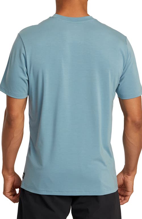 Rvca Va Sport Balance Performance T-shirt In Haze