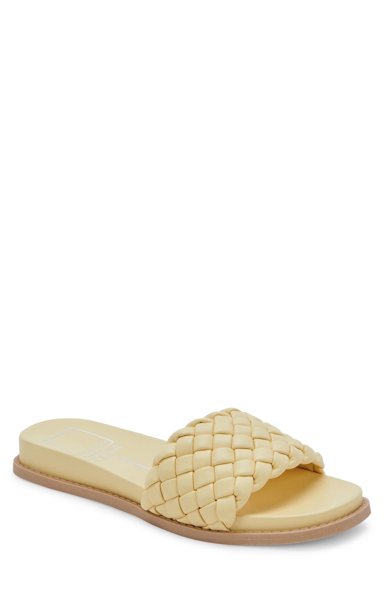 mustard yellow flip flops