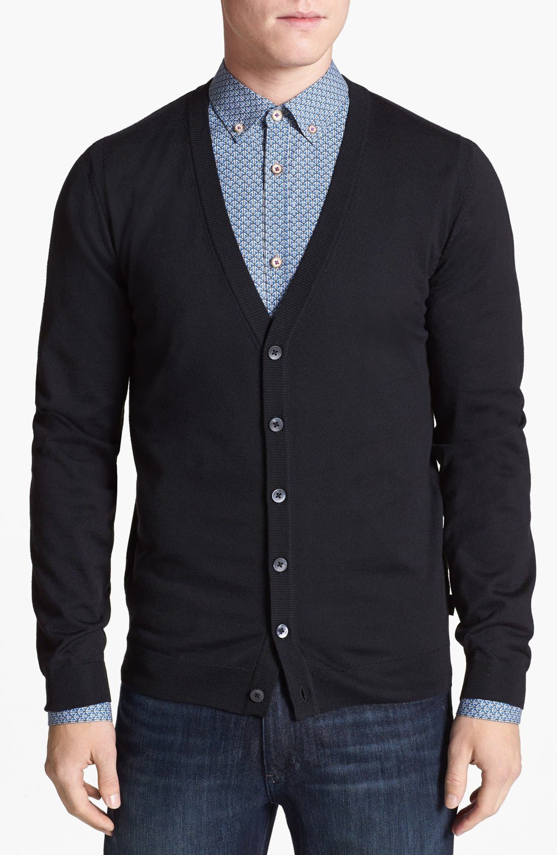 hugo boss merino wool sweater