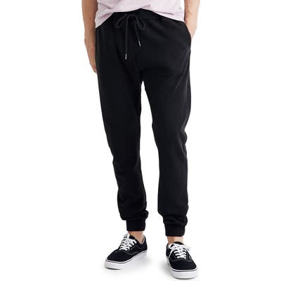 Madewell Jogger Sweatpants, Black
