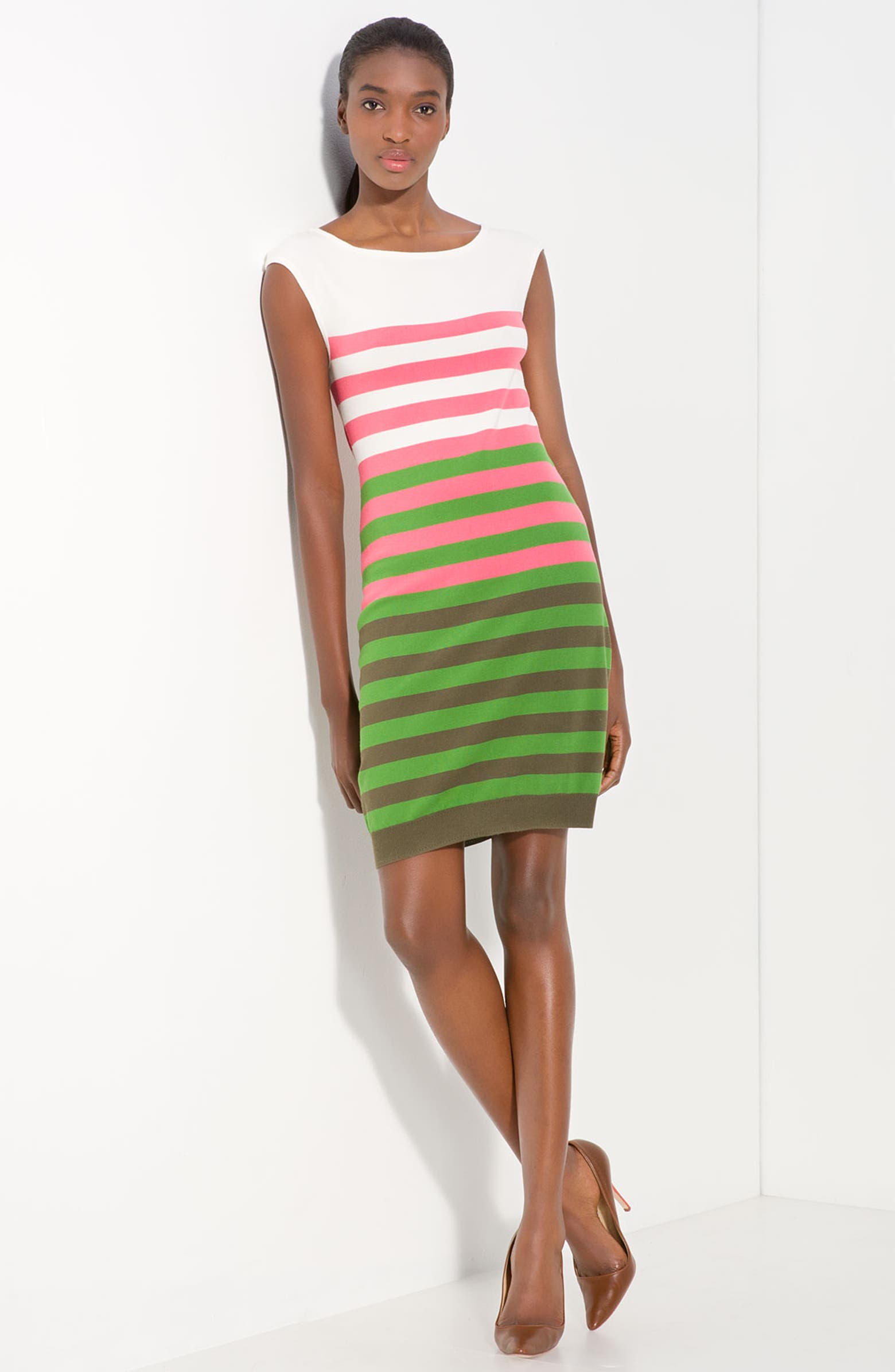 Milly Stripe Knit Dress Nordstrom