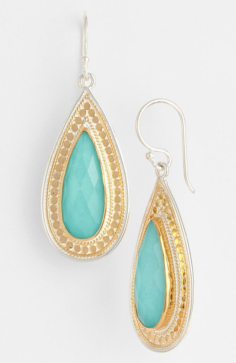 Anna Beck 'Gili' Large Turquoise Teardrop Earrings | Nordstrom