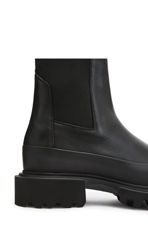 Shop Allsaints Harlee Lug Sole Chelsea Boot In Black