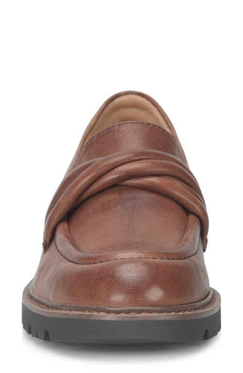 Comfortiva Lilac Lug Sole Loafer In Cafe