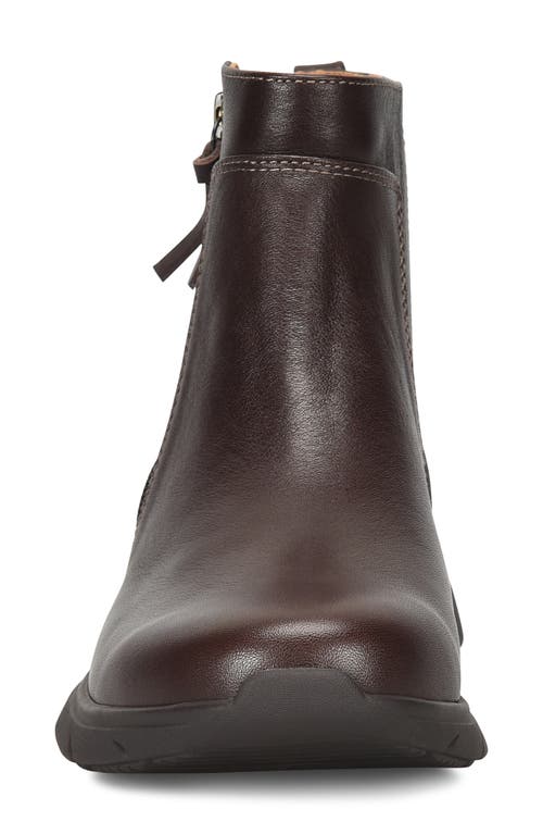 Shop Comfortiva Maxine Water Resistant Bootie In Chocolate