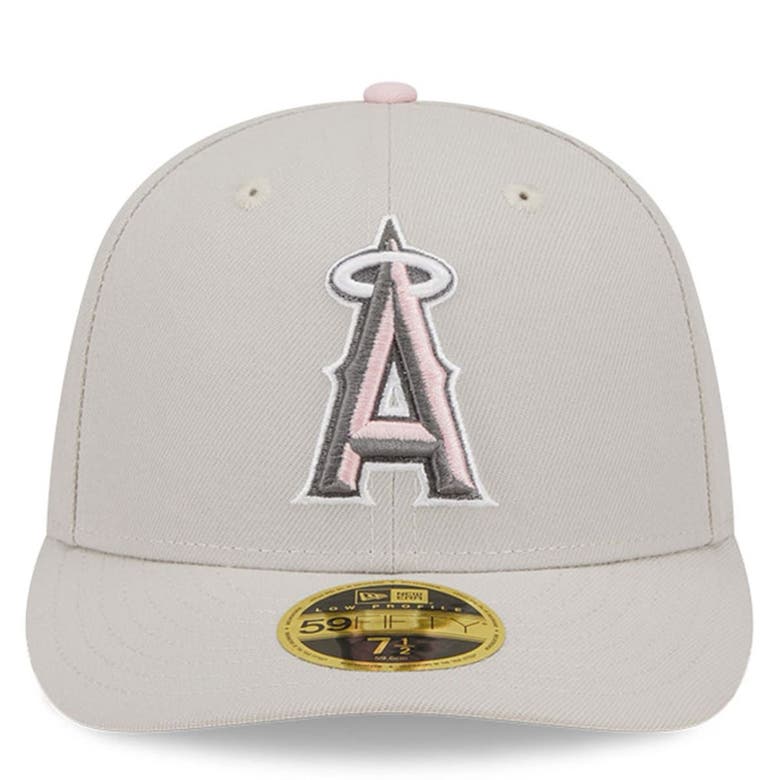 New Era Khaki Los Angeles Angels 2023 Mother's Day Low Profile 59fifty ...