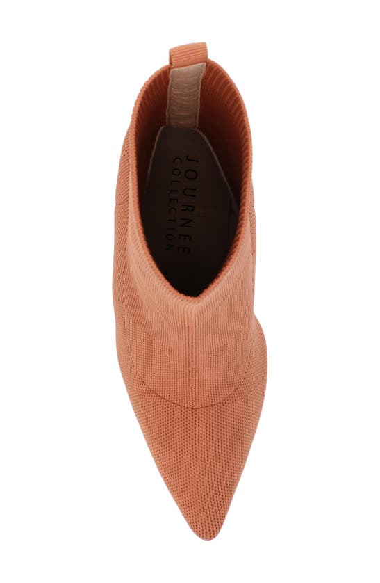 Journee Collection Noralinn Bootie In Rust