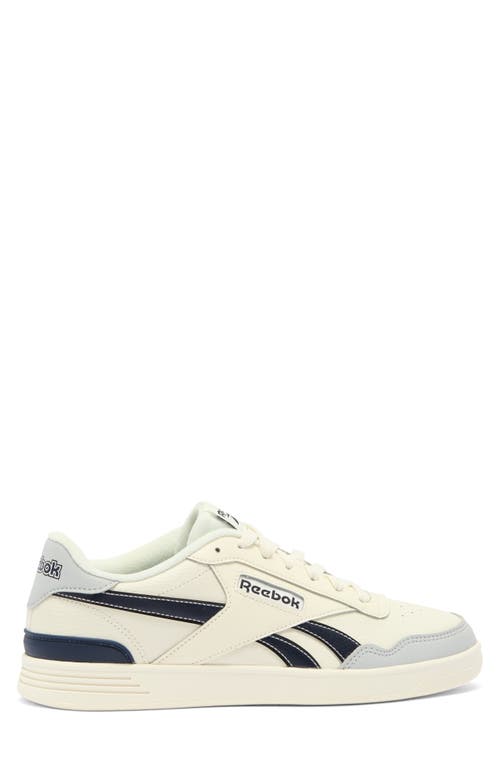 Shop Reebok Court Advance Clip Sneaker In Chalk/pure Grey/victor Navy