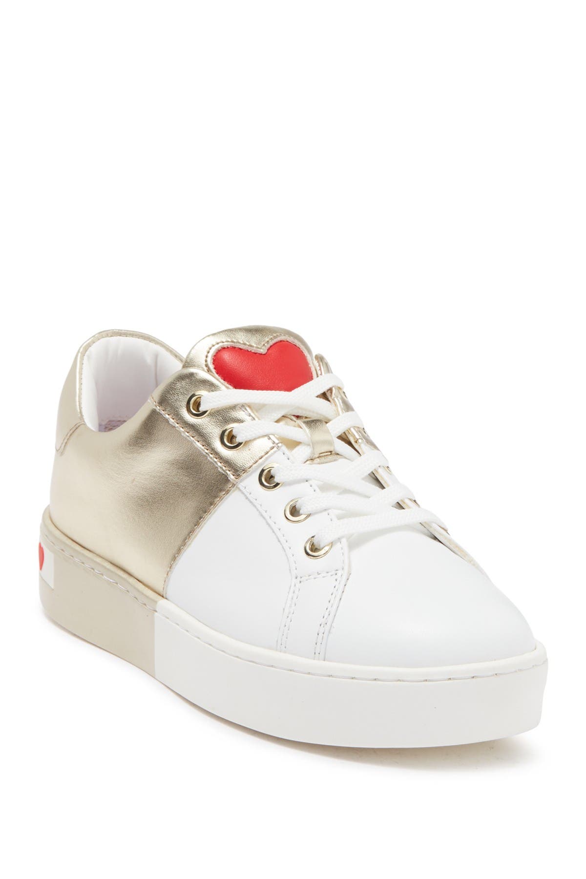 love moschino heart sneakers