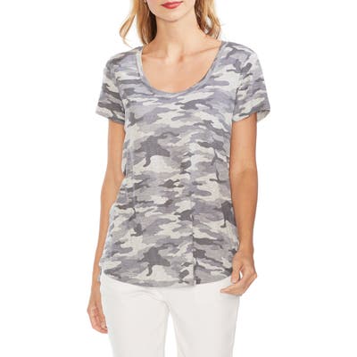 Vince Camuto Avenue Print Tee, Grey