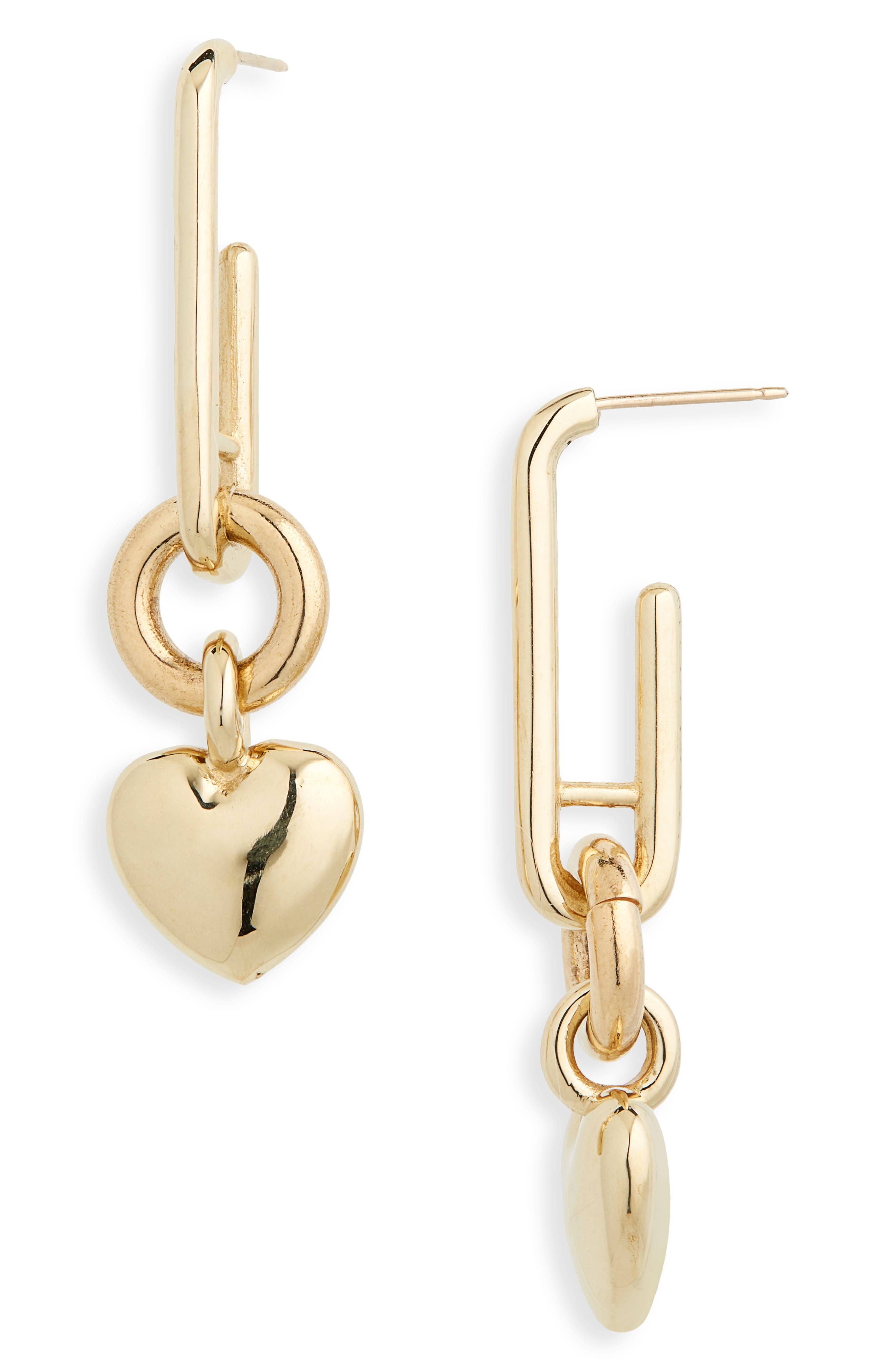 Details about   Nordstrom Heart Shaped Gold Jewelry Box 
