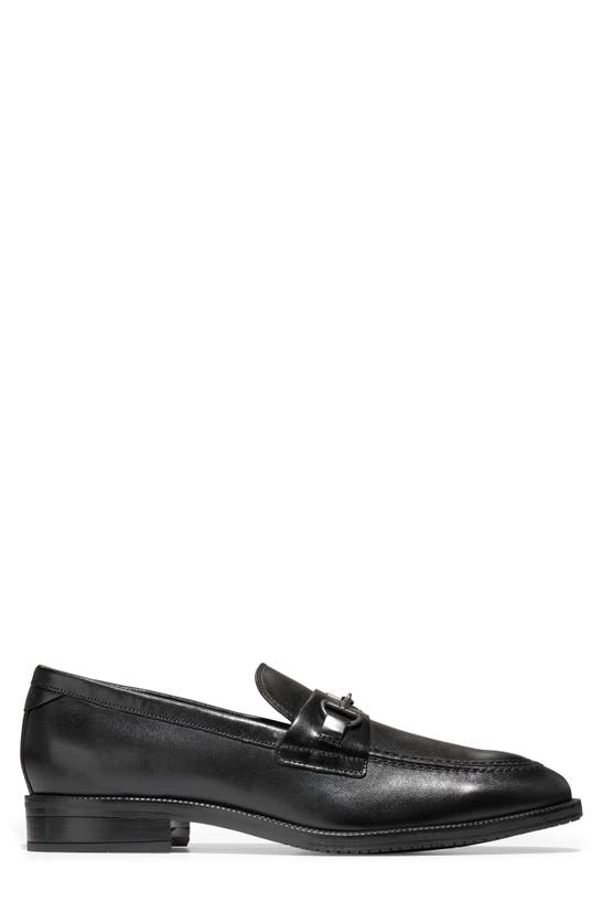 Shop Cole Haan Modern Essentials Bit Loafer In Black