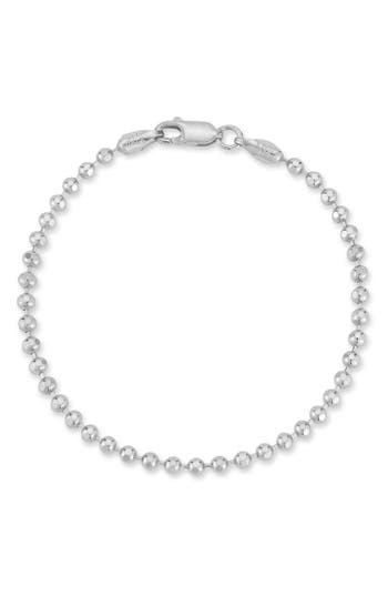 Glaze Jewelry Silver Ball Chain Bracelet In Silver