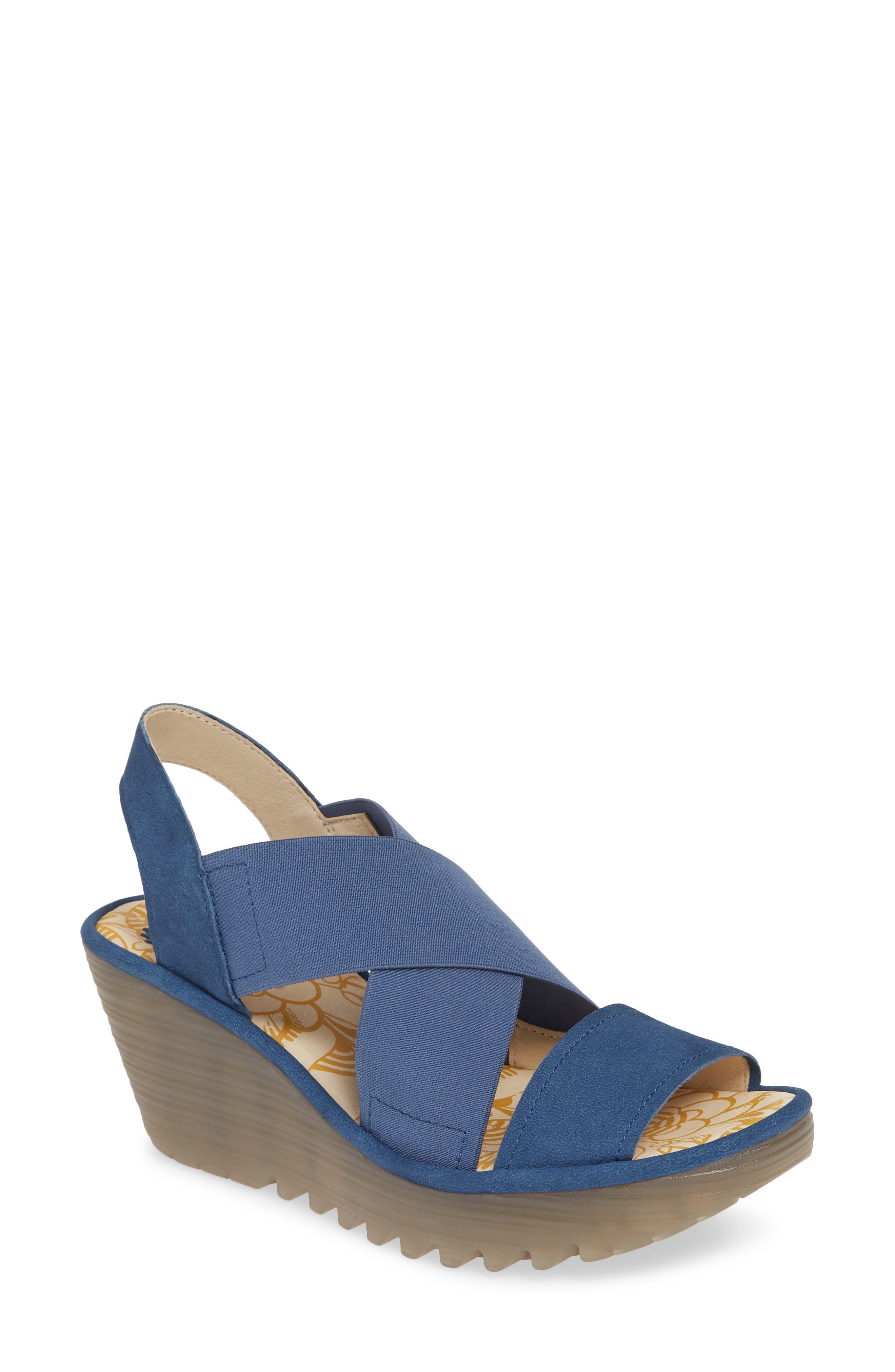 fly london blue sandals