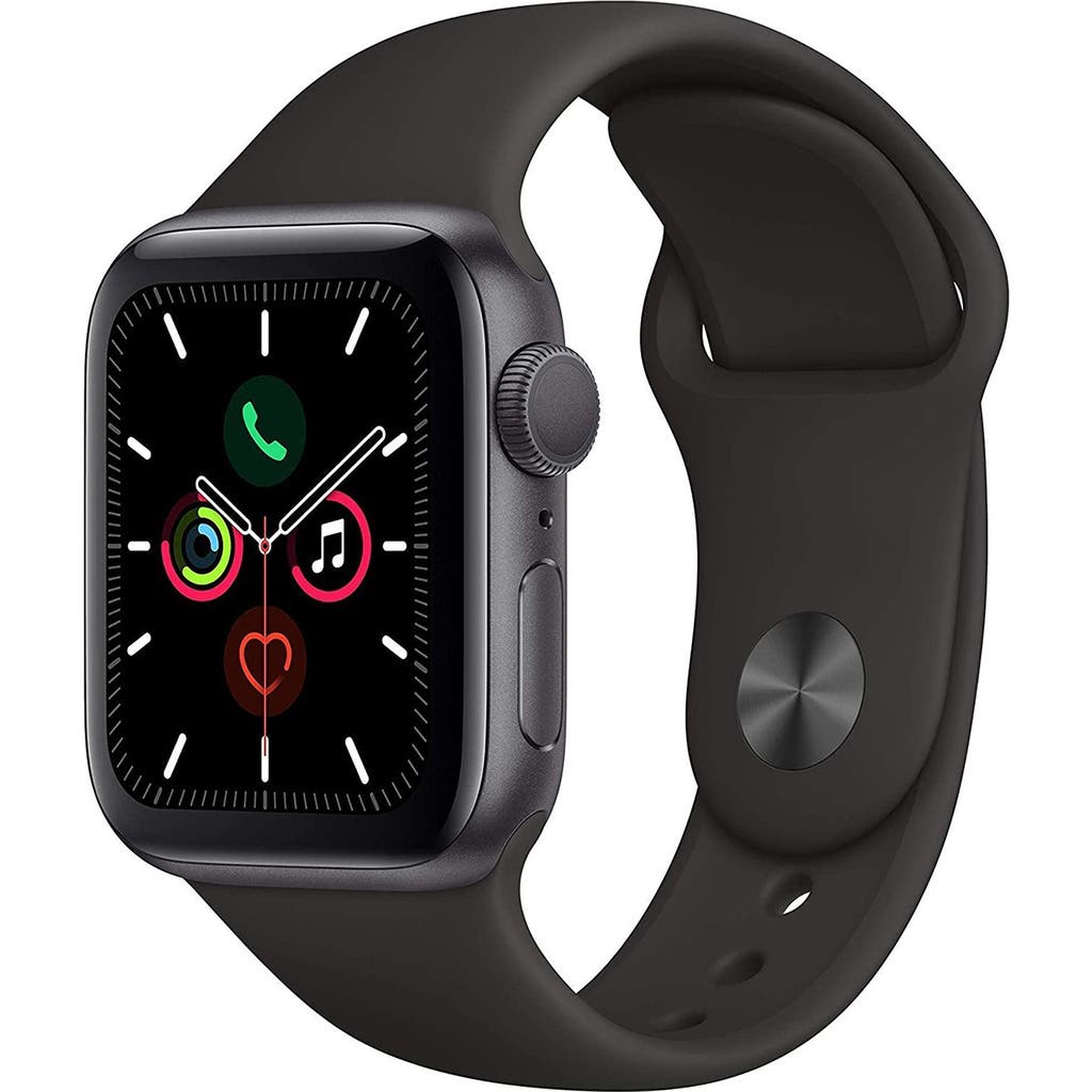 Shop Apple 40mm Series 5 Gps  Watch® In Black