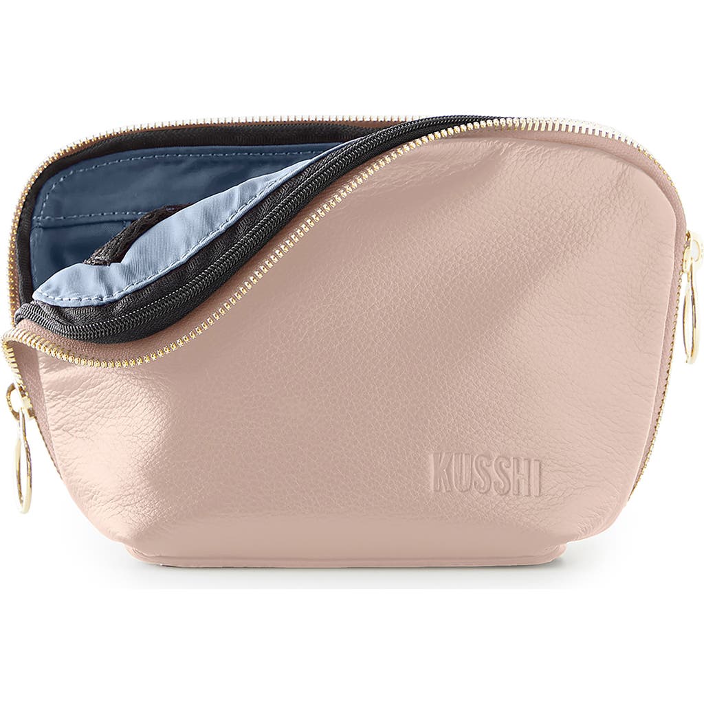 KUSSHI KUSSHI EVERYDAY LEATHER MAKEUP BAG