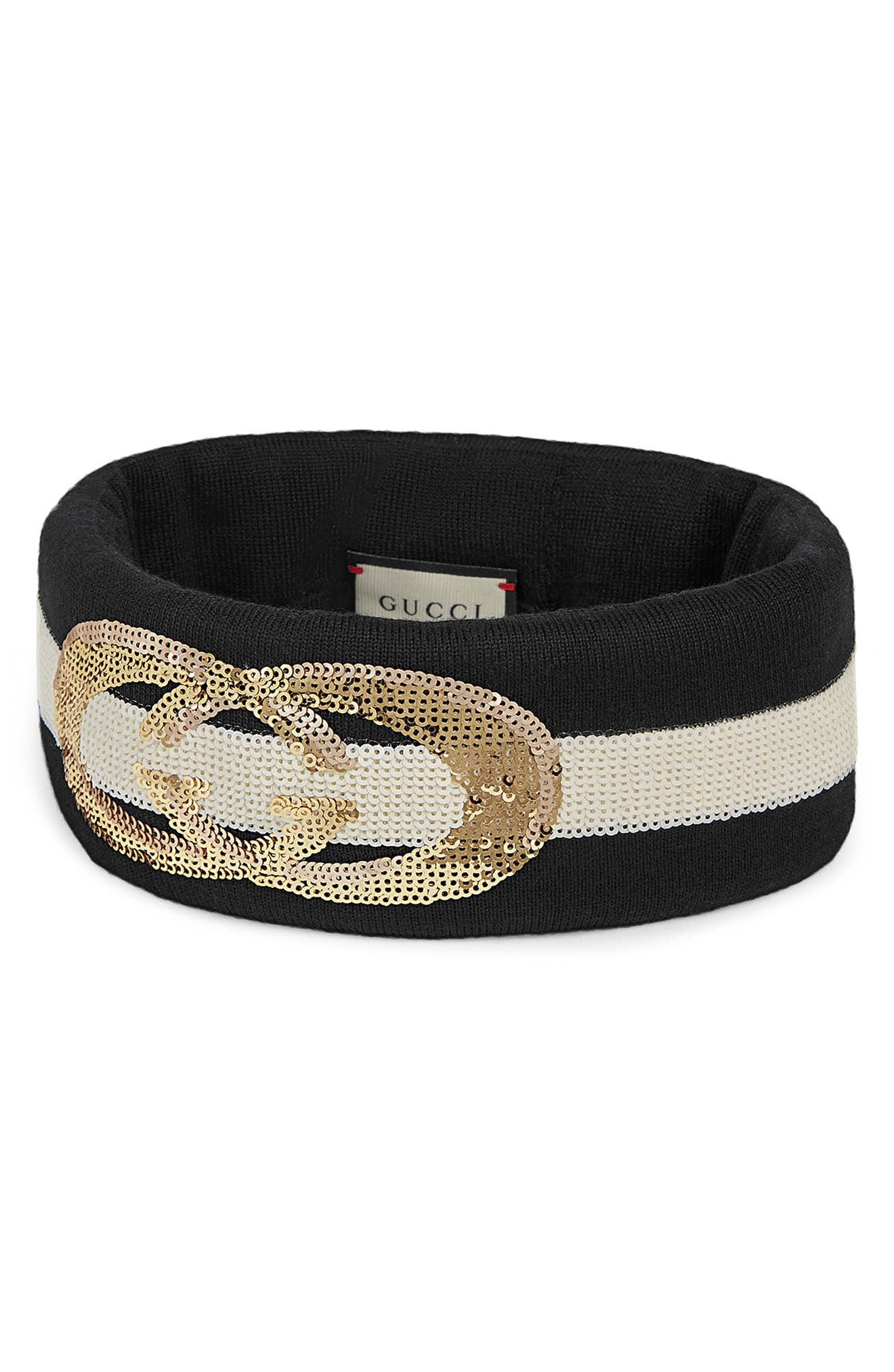 Gucci GG Sequin Wool Headband Nordstrom