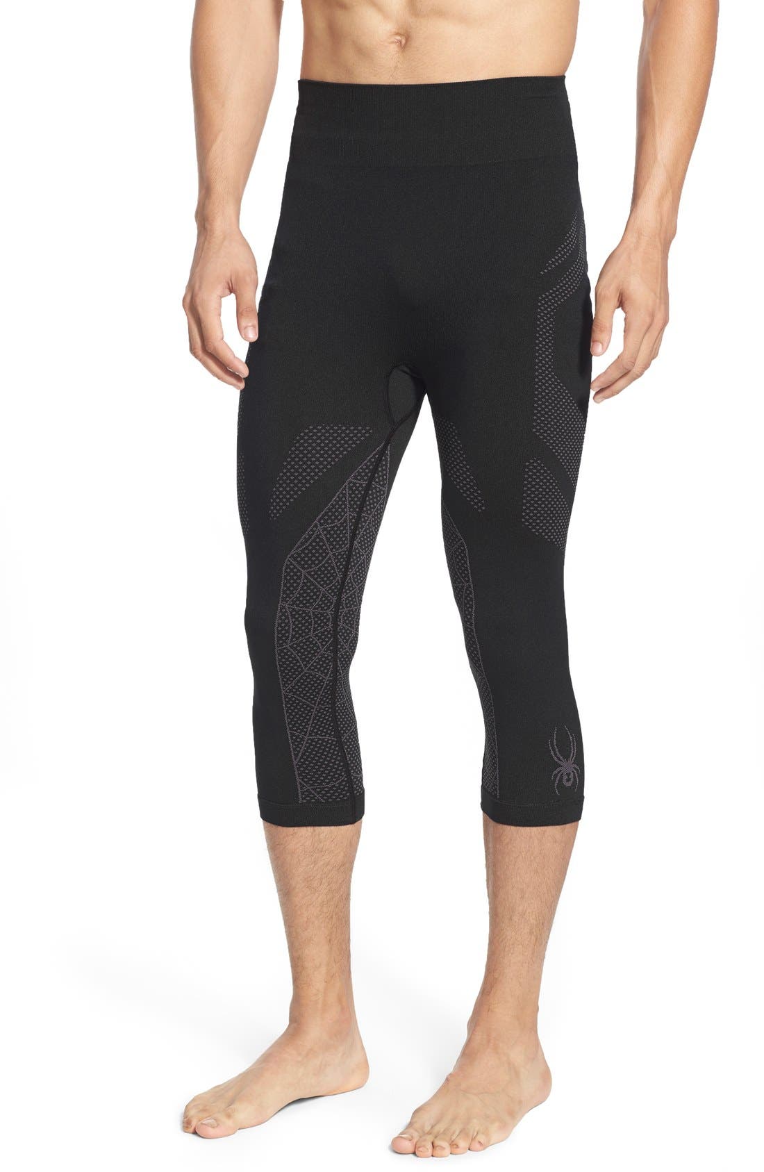 three quarter compression pants