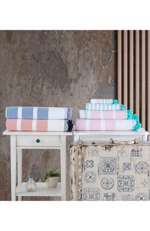 Shop Brooks Brothers Pesthemal Turkish Cotton 3-piece Towel Set In Pink