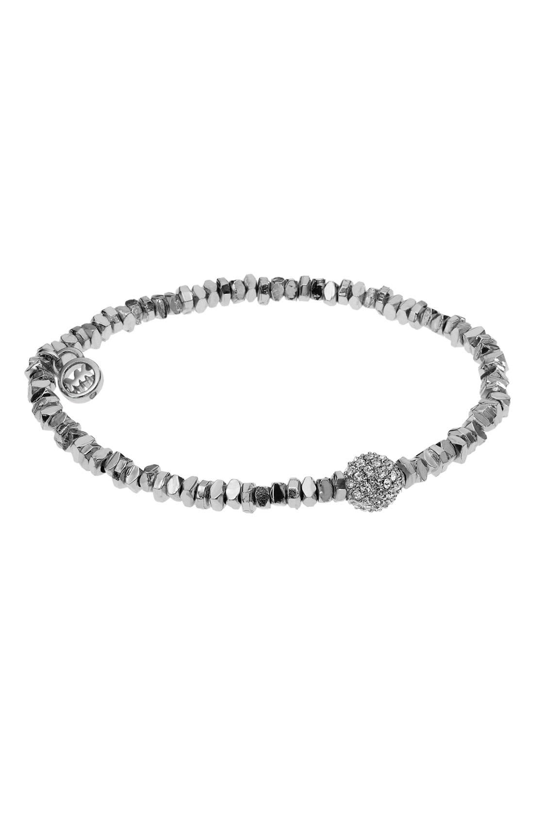 Michael Kors 'Spring Sparkle' Pavé Ball Bead Bracelet Nordstrom
