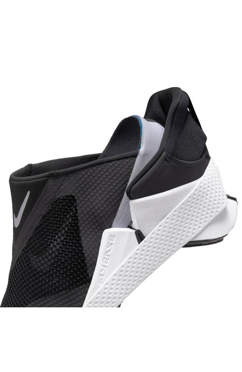 Shop Nike Go Flyease Slip-on Sneaker In Black/white